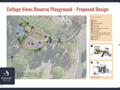 College Views Reserve - Proposed design